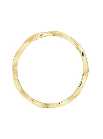 Elli Ring 375 Gelbgold Infinity, Knoten, Twisted in Gold