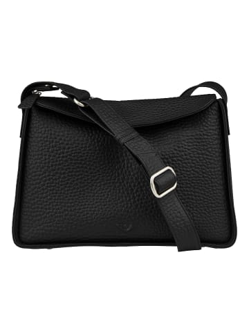 VLD VOi Leather Design Hirsch Teagan Umhängetasche Leder 28.5 cm schwarz
