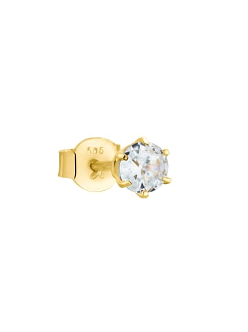 Amor Single Ohrstecker Gold 375/9 ct in Gold