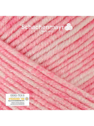 Schachenmayr since 1822 Handstrickgarne Soft & Easy Color, 100g in Pink color