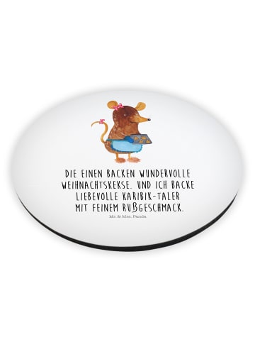 Mr. & Mrs. Panda Pinnwand Magnet Maus Kekse mit Spruch in Weiß