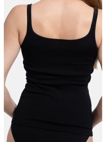 SPEIDEL Unterhemd / Top bio.cotton in Schwarz