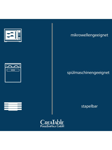CreaTable 32 tlg. Set 19786 Reactive Nordic Kombiservice in Mehrfarbig