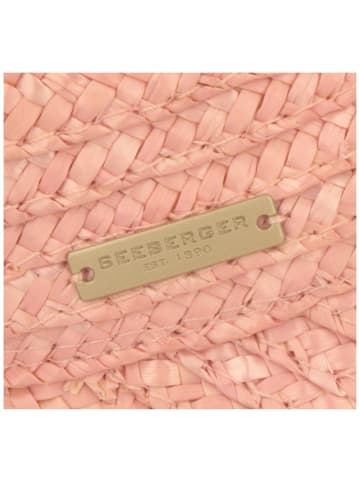 Seeberger Stroh Sonnenschild in rosa
