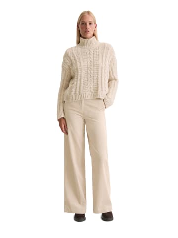 Marc O'Polo Zopfstrick-Pullover oversized in Light Oat