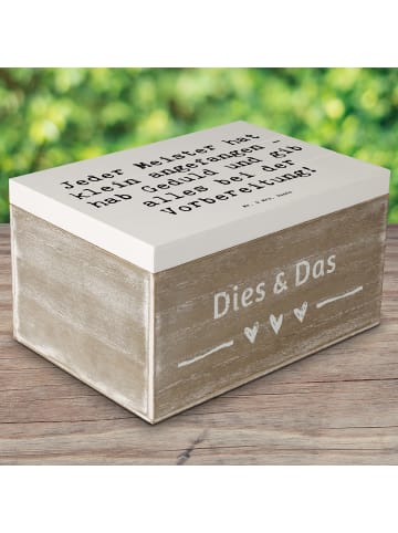 Mr. & Mrs. Panda Box Spruch Wettkampfvorbereitung meistern mit S... in Weiß