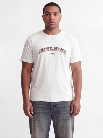 JACK & JONES PLUS 3er-Pack T-shirt in Cloud Dancer