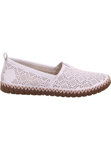 rieker Slipper in weiß