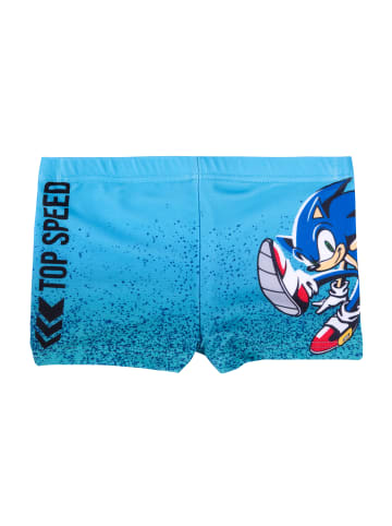 United Labels Sonic The Hedgehog Badehose Schwimmhose Badekleidung Hose in blau