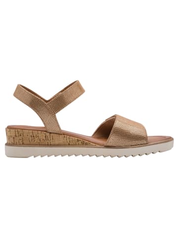 Tamaris Sandalette in BRONCE STRUCT.