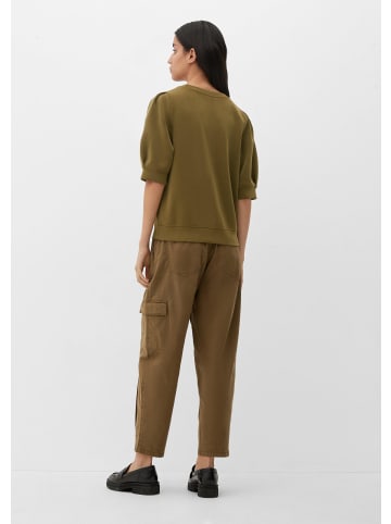 s.Oliver Sweatshirt in 7723_olivgrün