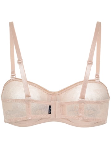 comazo Bandeau-BH mit Spitze in Muschel