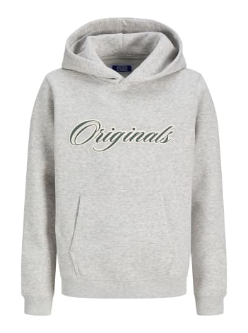 JACK & JONES Junior Kapuzenpullover in Bright White