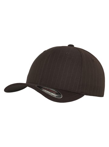  Flexfit  Flexfit Unisex Flexfit Pinstripe in bro/wht