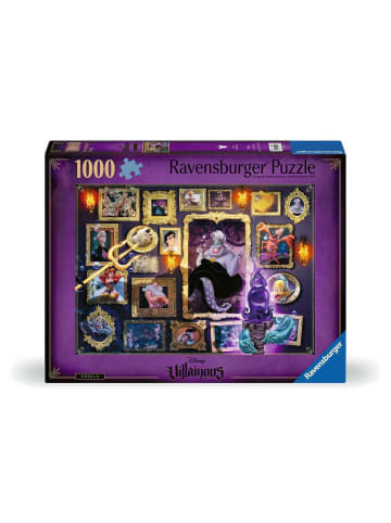 Ravensburger Puzzle 1.000 Teile Erwachsenenpuzzle 1000 Teile - Disney Villainous - Ursula Ab 14 Jahre in bunt