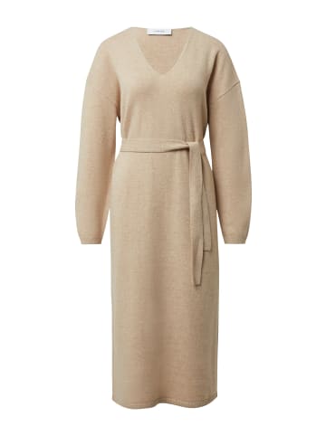 comma Strickkleid in beige - 0001