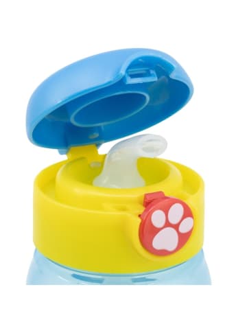 Paw Patrol Wasserflasche 510ml Kinderflasche mit Trinkhalm & Deckel
