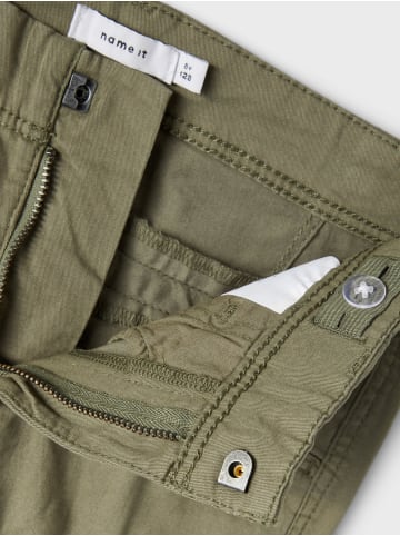 name it Cargo Hose für Jungen Jogger Chino Freizeithose NKMRYAN in Grün