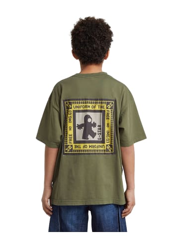 G-Star Raw Boys Oversized T-Shirt four leaf clover