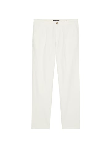 Marc O'Polo Chino Modell BELSBO pleats in egg white
