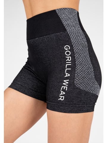 Gorilla Wear Nahtloses Shorts - Selah - Schwarz
