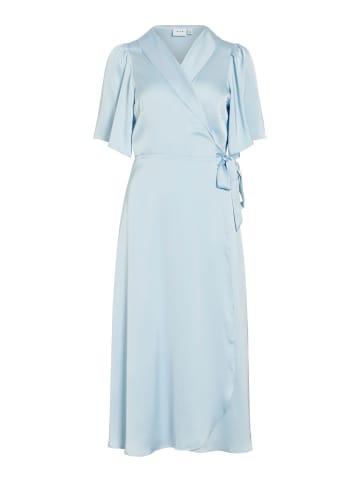 Vila Kleid mit V-Ausschnitt in Nantucket Breeze