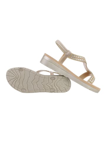 Ital-Design Sandale & Sandalette in Gold