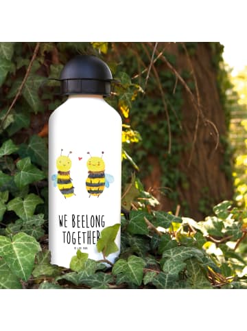 Mr. & Mrs. Panda Kindertrinkflasche Biene Verliebt mit Spruch in Weiß