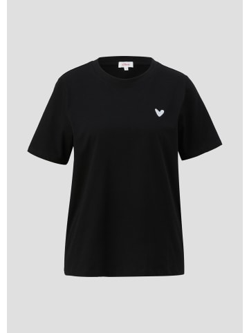 s.Oliver T-Shirt in 99D0_schwarz