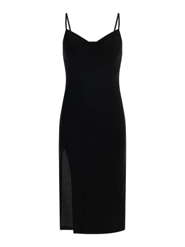 faina Abendkleid Mit Spaghettiträgern in Schwarz