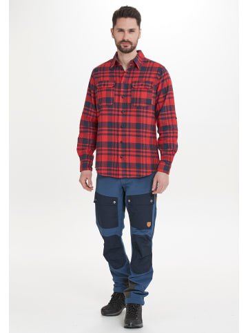 Whistler Outdoorhemd Flannel in 4009 Chinese Red