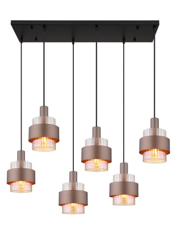 Globo lighting Hängeleuchte "MILLEY" in black