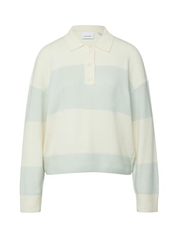 comma Strickpullover in ecru mint - 0001