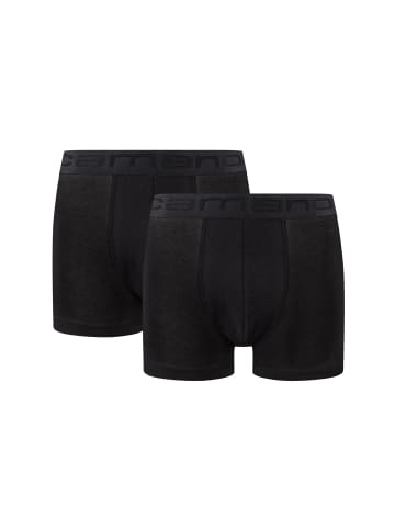 camano Boxershort comfort bamboo 2er Pack comfort in Schwarz
