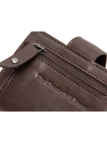 The Chesterfield Brand C08.0608 Leather Card Holder Novum Series Barrea brown