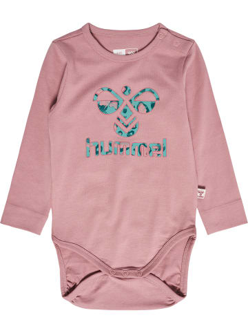 Hummel Druckknopf Strampler Hmlnete Mädchen in WOODROSE