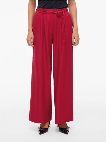 Vila Wide Leg Hose in Jester Red