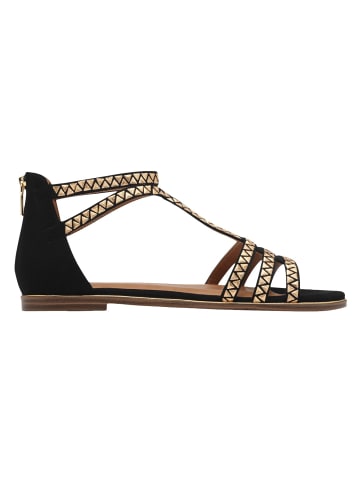 Tamaris Sandale in BLACK/GOLD