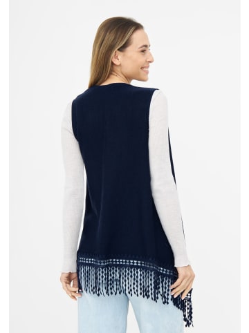 TOOCHE Poncho & Cape "Azure Flow" in blau