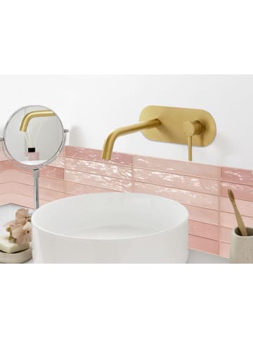 Beliani 2-tlg Wasserhähne GUAIBA in Gold