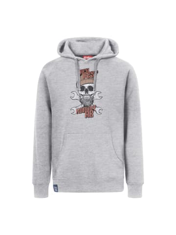 Derbe Hoodie in grey melange