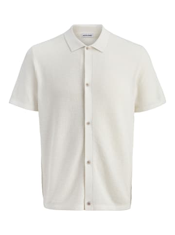 Jack & Jones Strick-Shirt in Cloud Dancer