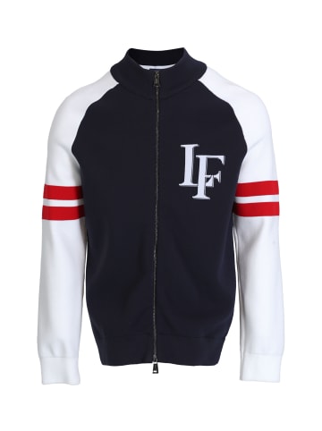 Lufian Strickjacke Block in NAVY