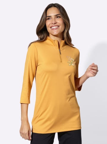 Sieh an! Freizeitshirt in ocker