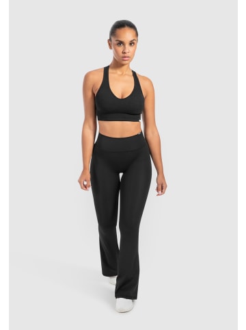 SMILODOX Schlaghose Leggings Loreen in Schwarz