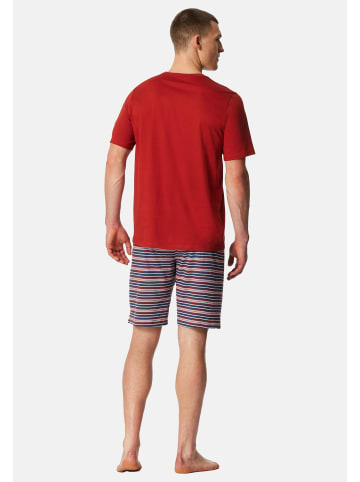 Schiesser Schlafanzug Casual Nightwear in Rot