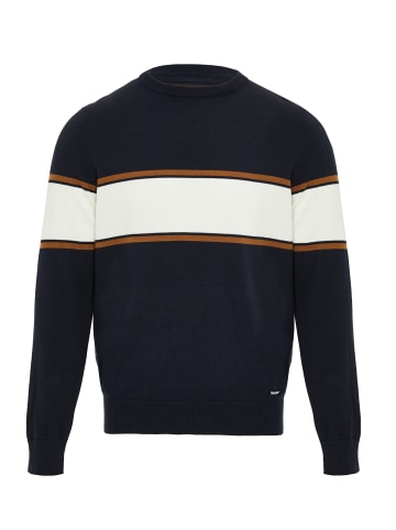 Threadbare Pullover THB Jumper Crew Greenwich in Navy