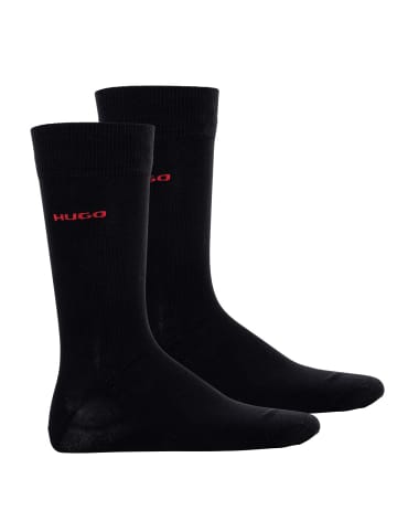 HUGO Socken 2er Pack in Schwarz