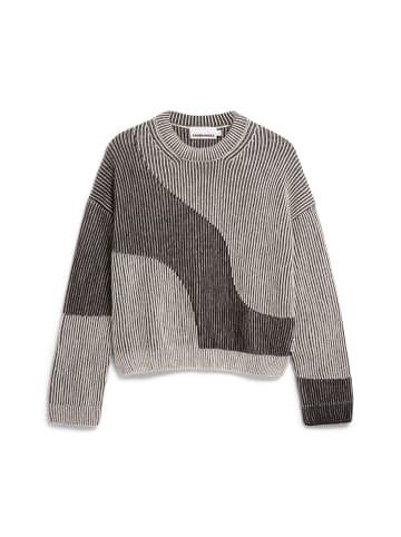 armedangels Pullover MayrAA Vanise in ecru schwarz - 0001