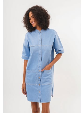 Freshlions Jeanskleid Josy in light blue